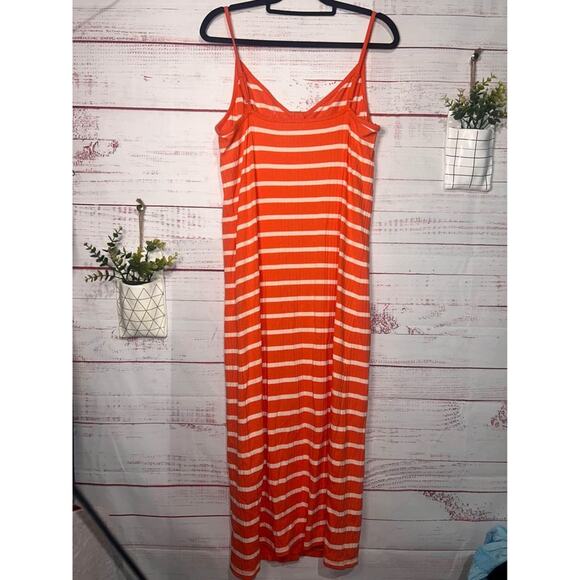 Aerie Stripe Midi Dress | XXL - Picture 3 of 3